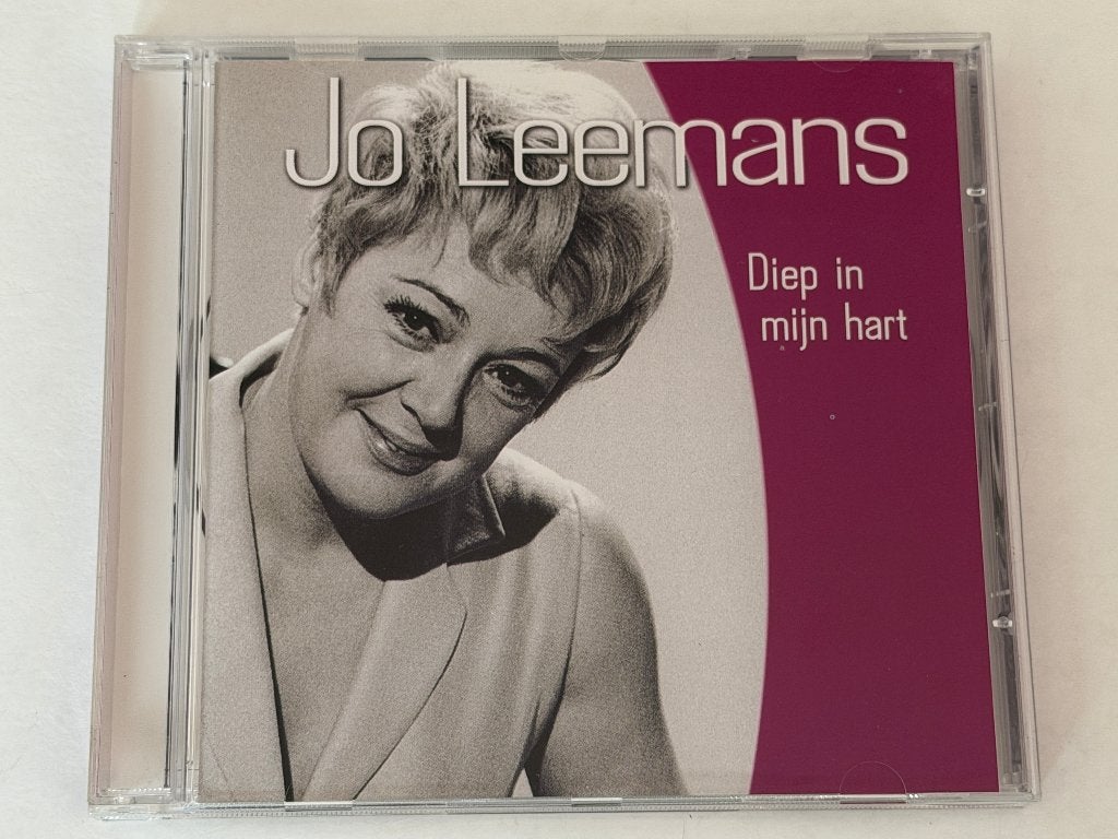 Jo Leemans – Diep In Mijn Hart, CD & DVD, CD | Néerlandophone, Enlèvement ou Envoi, Utilisé, Chanson réaliste ou Smartlap, Compilation