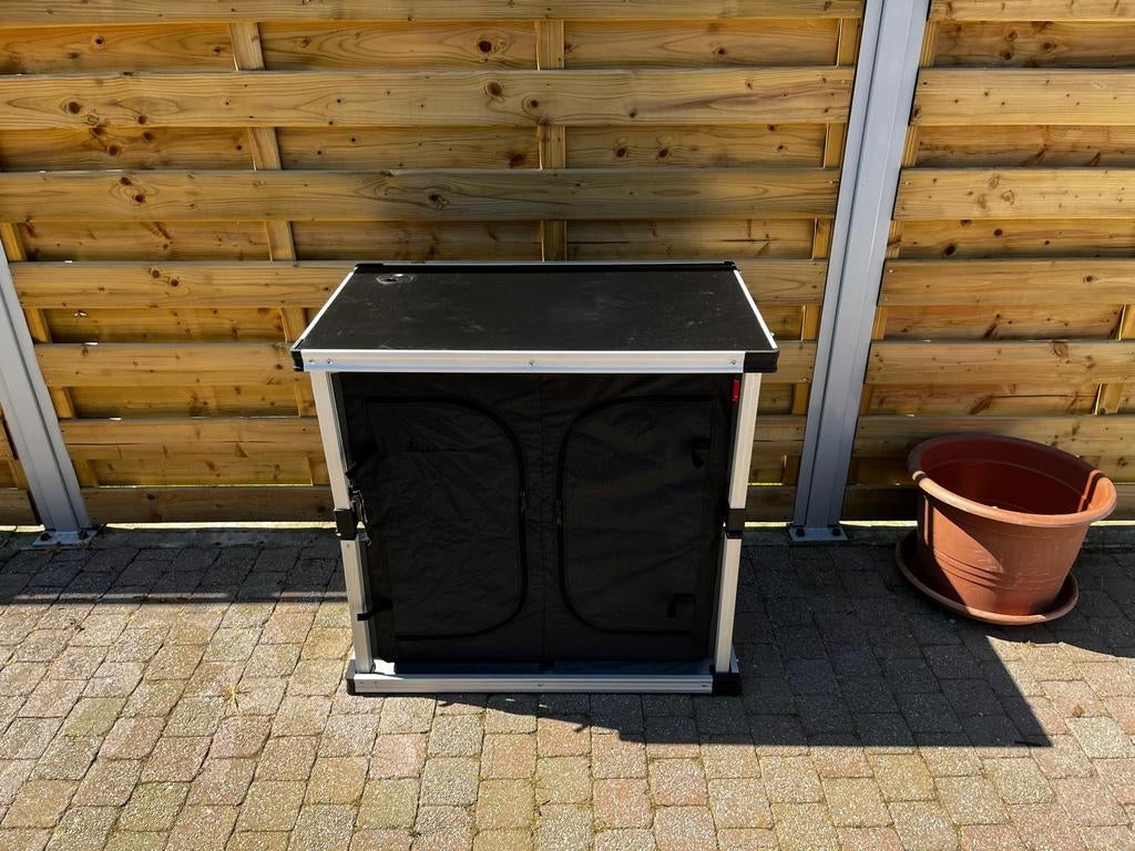 Vouwbare pannenkast voor camping, Ophalen, Gebruikt, Overige typen