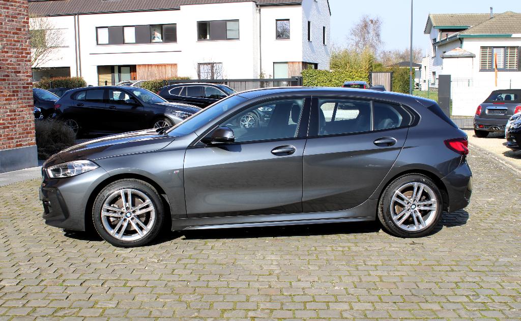 BMW 116i Automaat bwj 07/2021 M-PACK !!, 1 Reeks, Leder en Stof, 5 deurs, USB