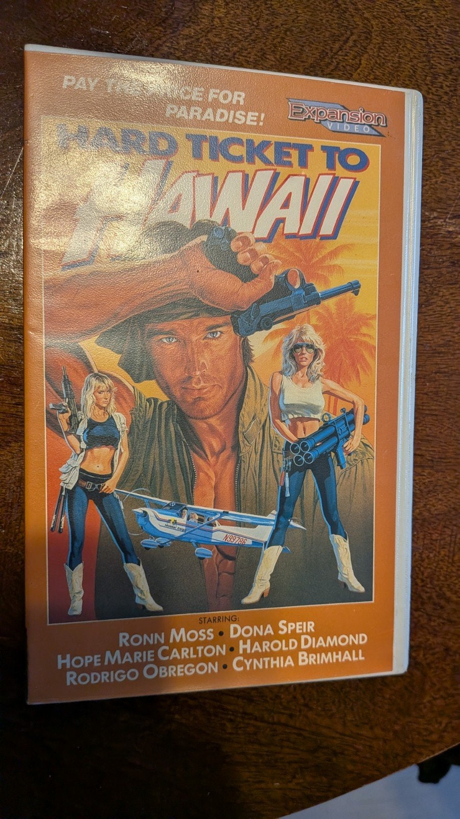 vhs hard ticket to hawai, Ophalen of Verzenden, VHS
