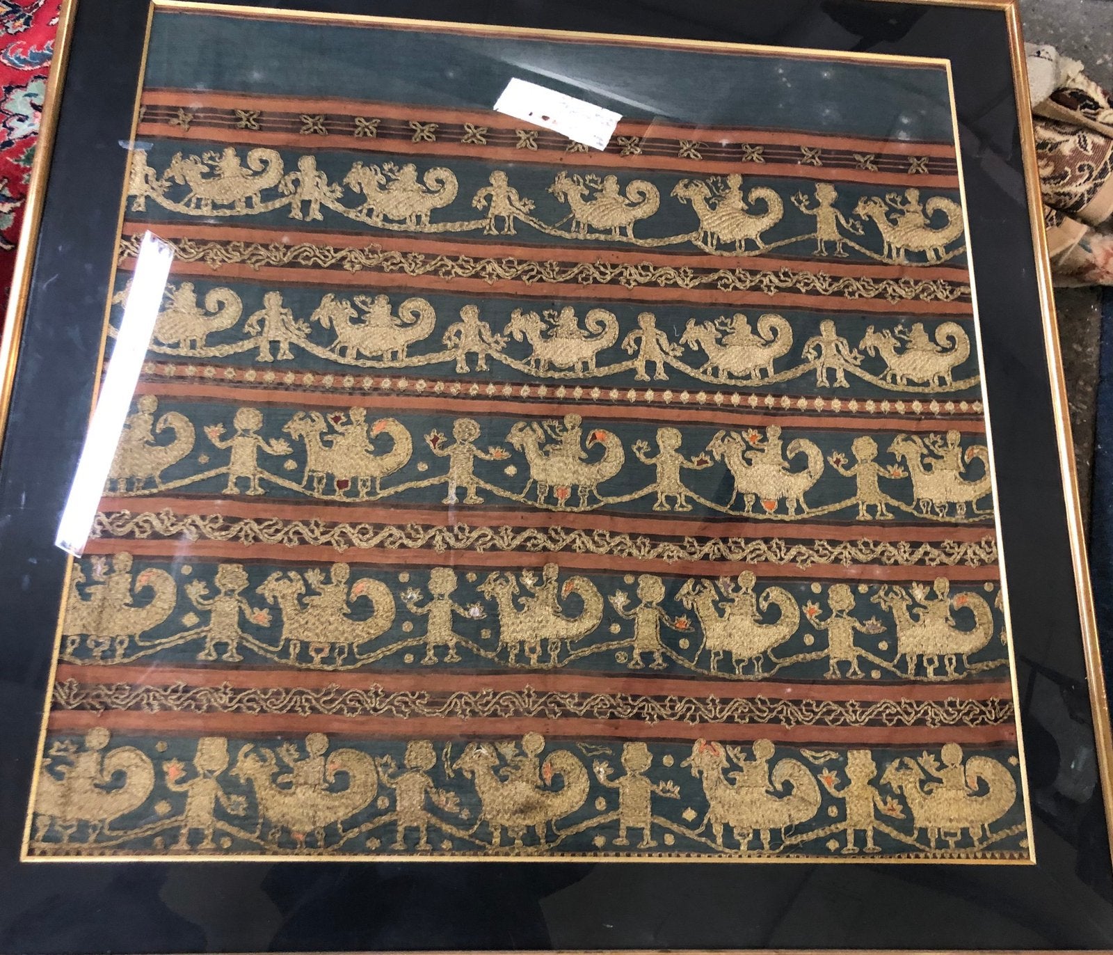 Tapis birman, Enlèvement