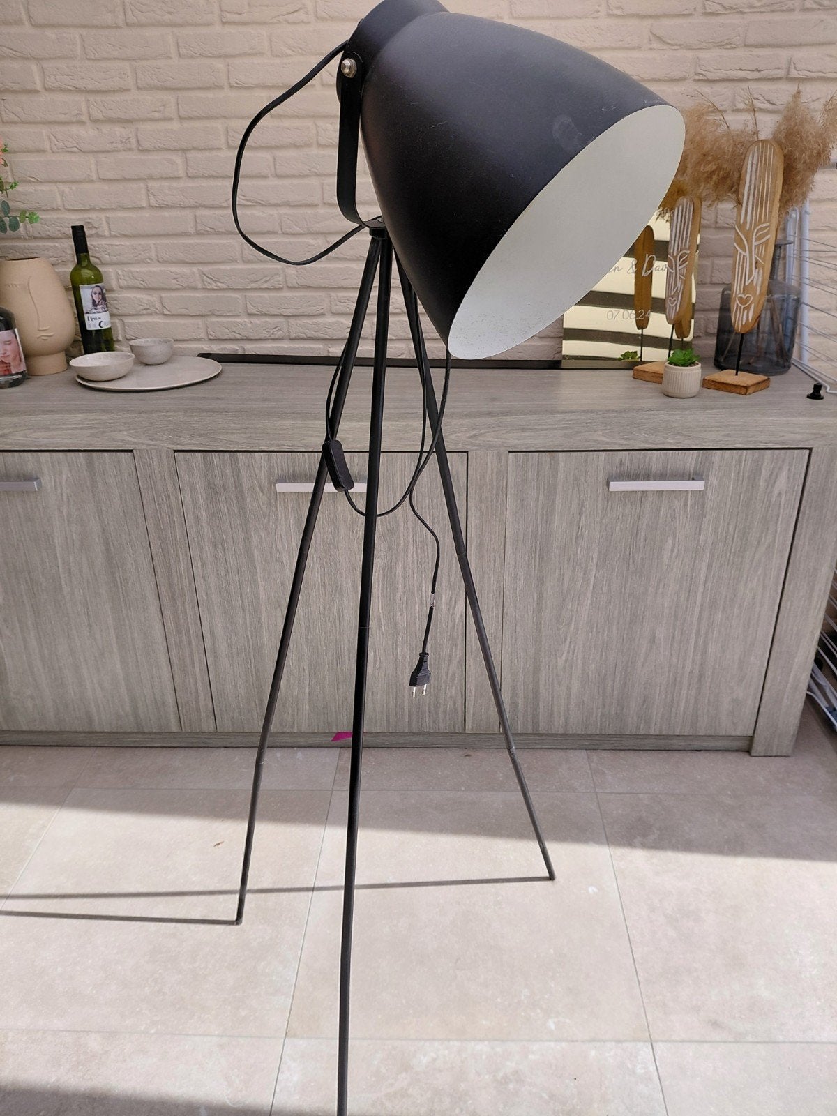 staanlamp Ikea, Huis en Inrichting, Ophalen, Gebruikt, 100 tot 150 cm