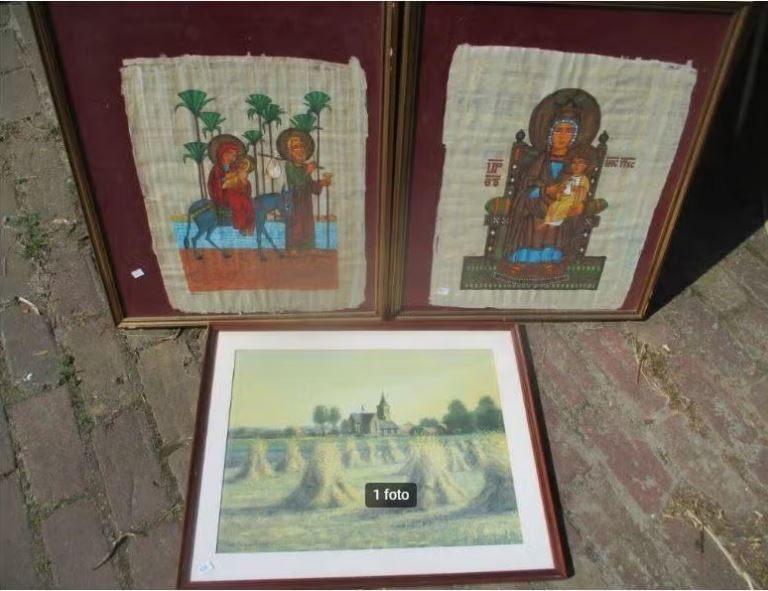 3 Prima Houten Fotolijsten - 57x47, Audio, Tv en Foto, Fotografie | Fotolijsten, Ophalen of Verzenden, Zo goed als nieuw