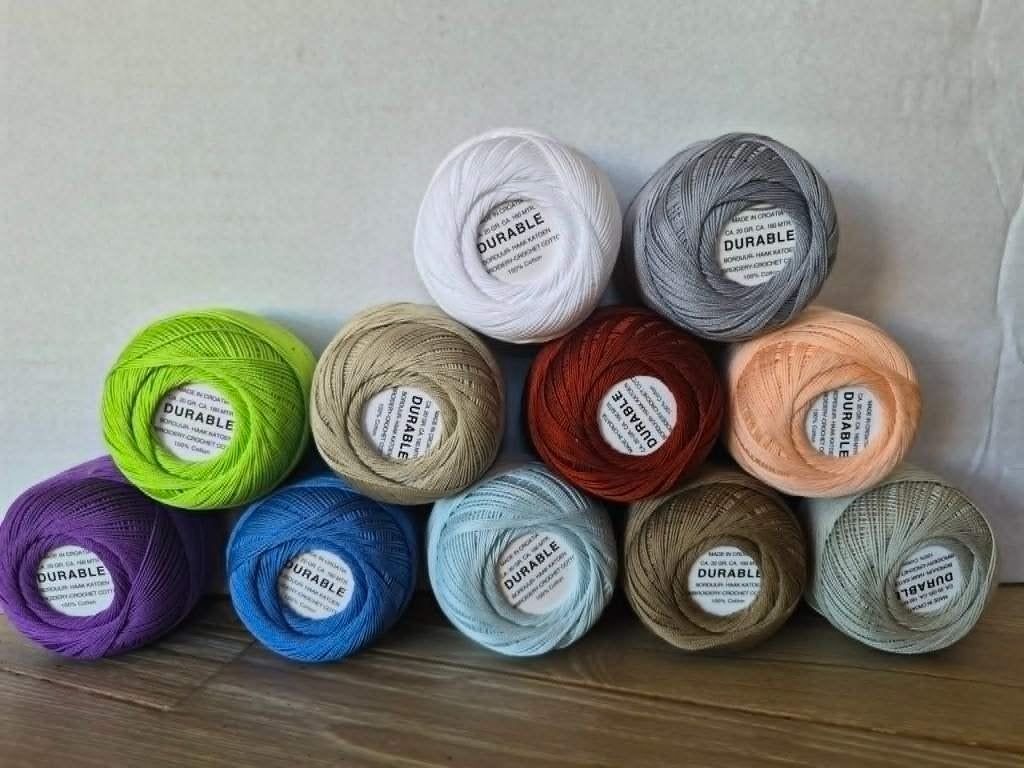 Broderie durable et crochet en coton, Enlèvement, Neuf
