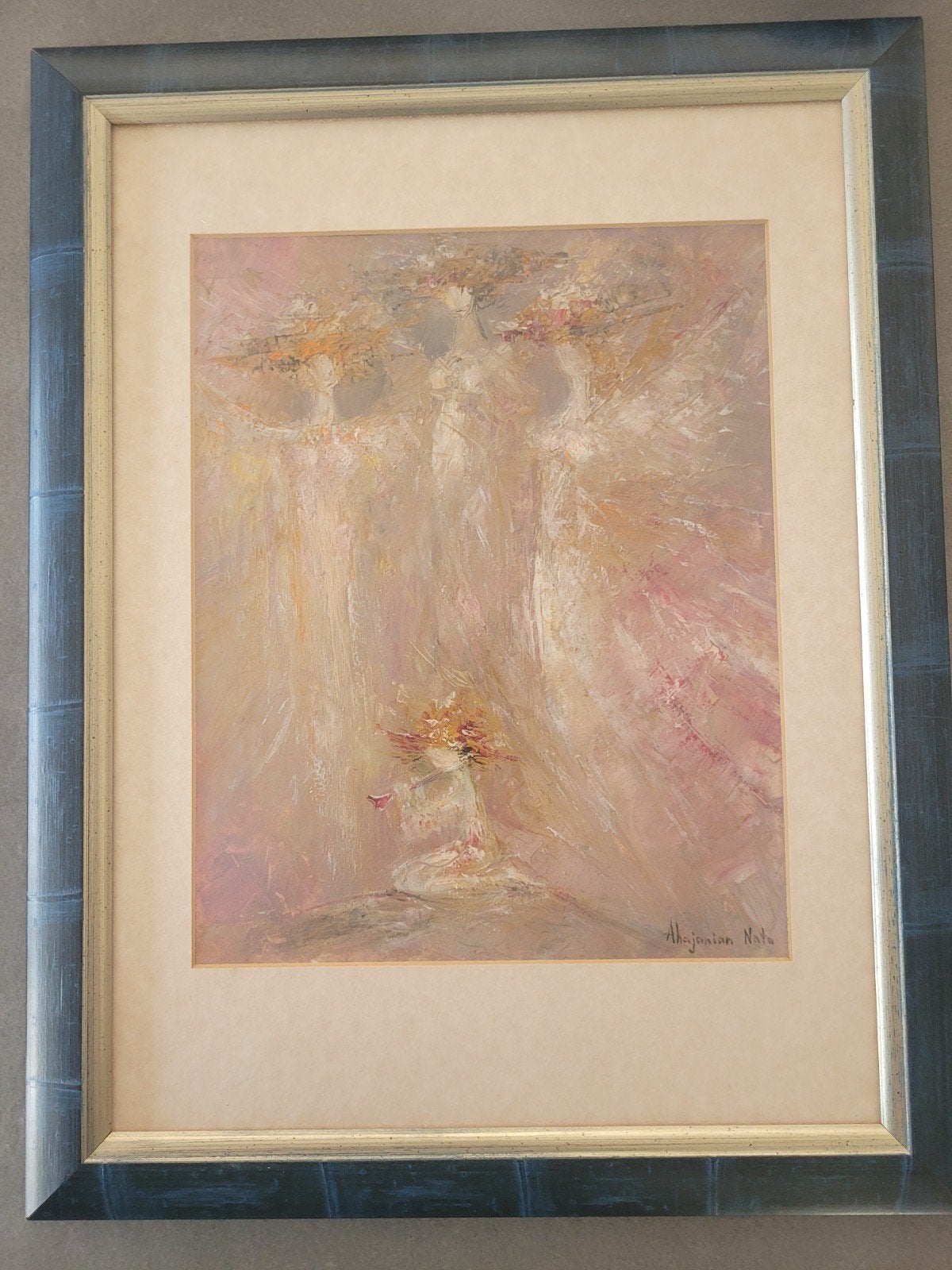 Schilderij met kader - Armeense kunstenaar 35x45,5, Enlèvement