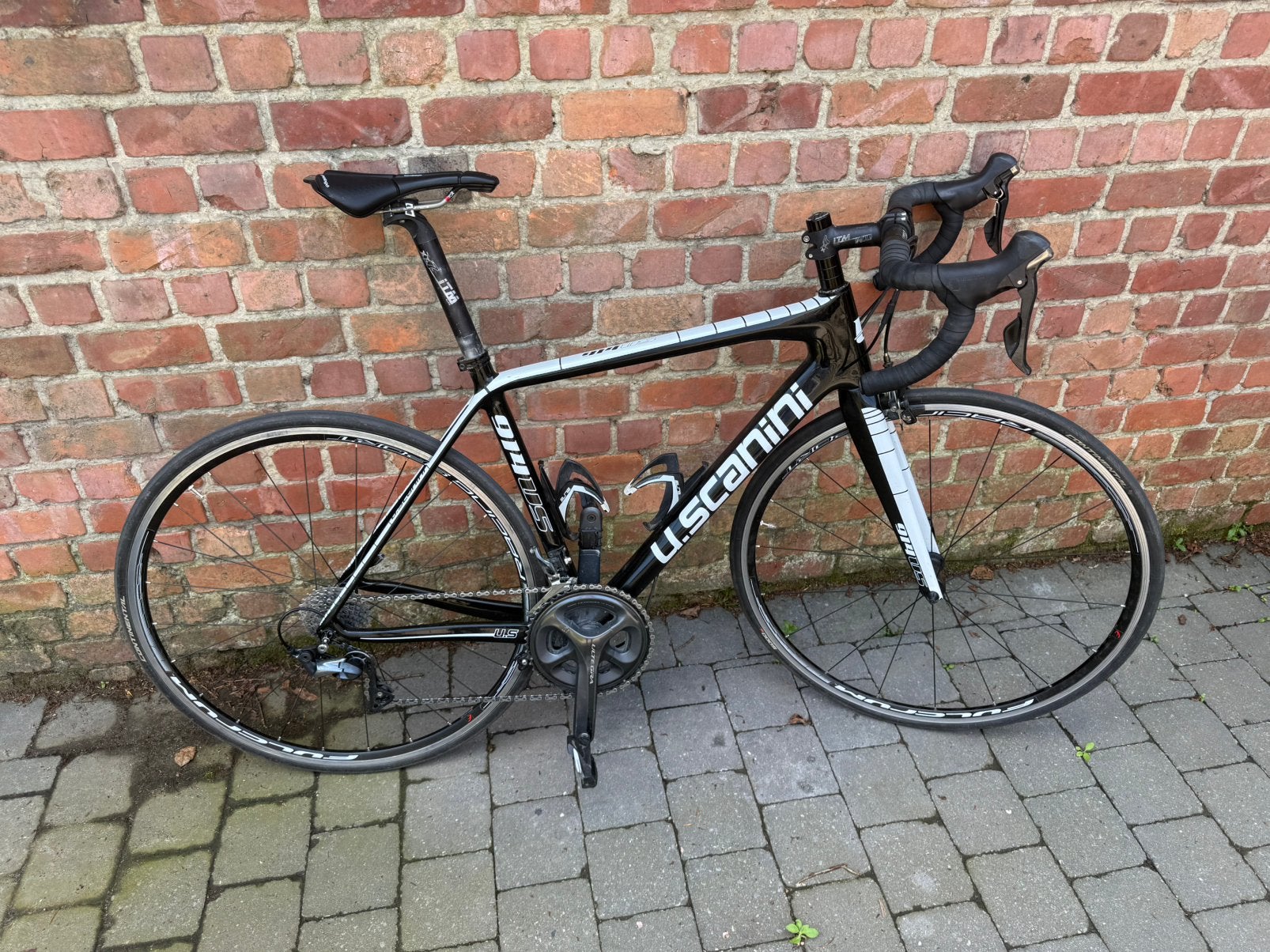 Racefiets Koersfiets Heren Carbon U Scanini 914, Autres marques, Enlèvement, Utilisé, Hommes