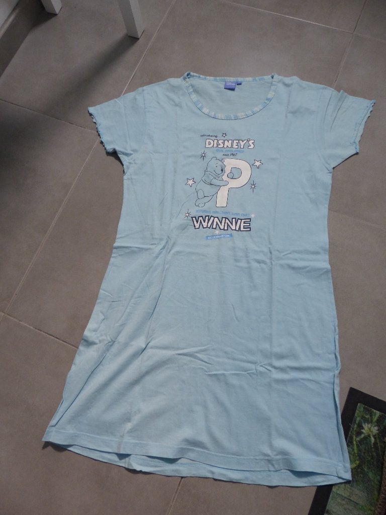 Slaapkleed Disney Winnie The Pooh - maat large, Disney, Blauw, Maat 42/44 (L), Ophalen of Verzenden