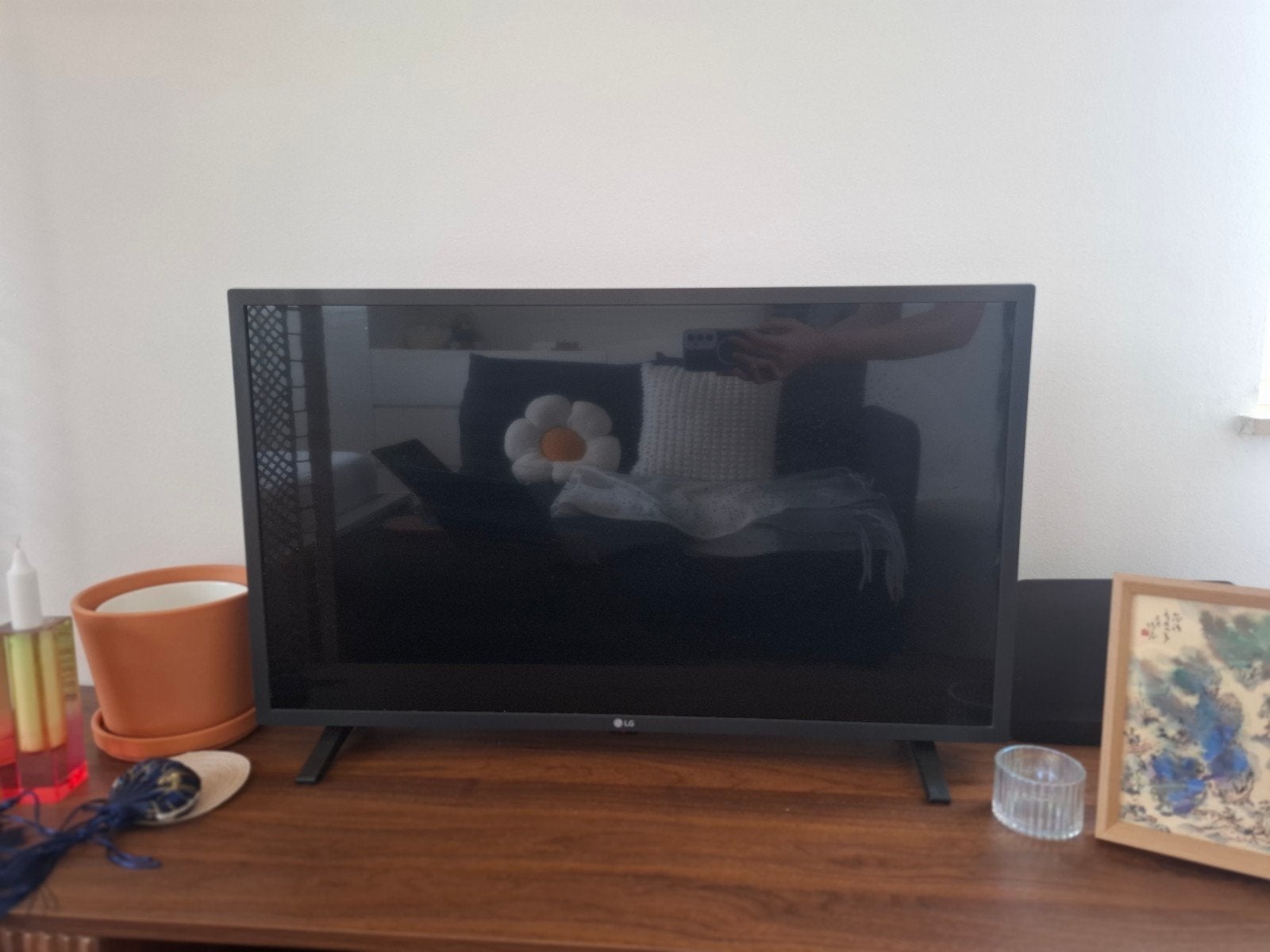 LG smart-tv van 32 inch, Ophalen, Zo goed als nieuw, Full HD (1080p), LG