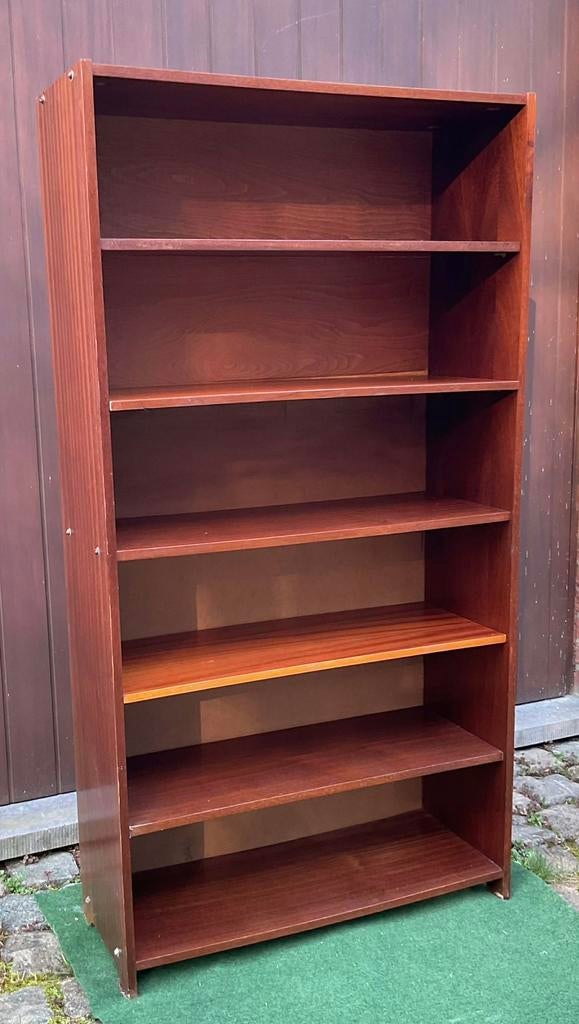 Vintage boekenkast in Scandinavische stijl, Huis en Inrichting, Kasten | Boekenkasten, Ophalen, Gebruikt