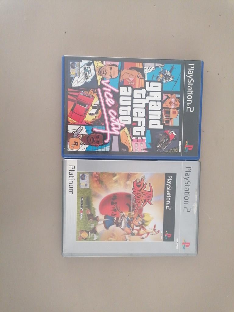 2 spelletjes van de PlayStation 2, Ophalen, Gebruikt