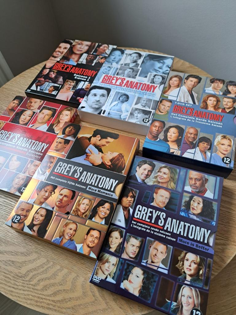 Grey's Anatomy seizoen 1 t.e.m. 6 op dvd, Enlèvement, Utilisé, Drame