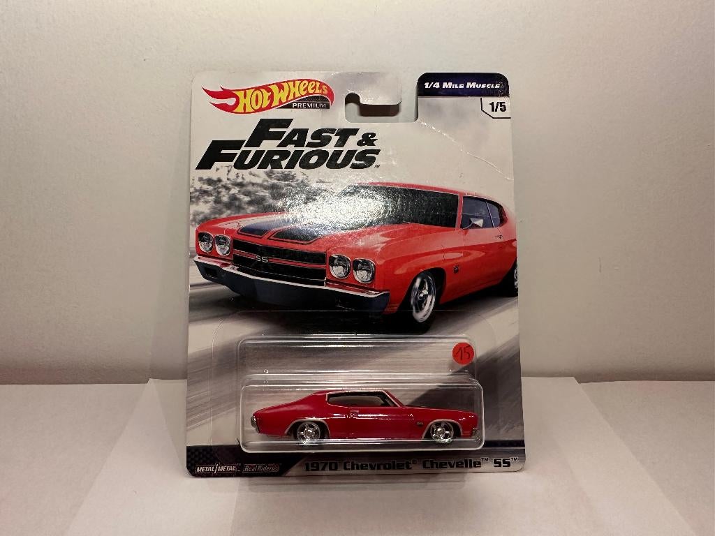 Hot Wheels Fast & Furious - 1970 Chevrolet Chevelle SS, Hobby en Vrije tijd, Modelauto's | Overige schalen, Nieuw, Auto, Ophalen of Verzenden