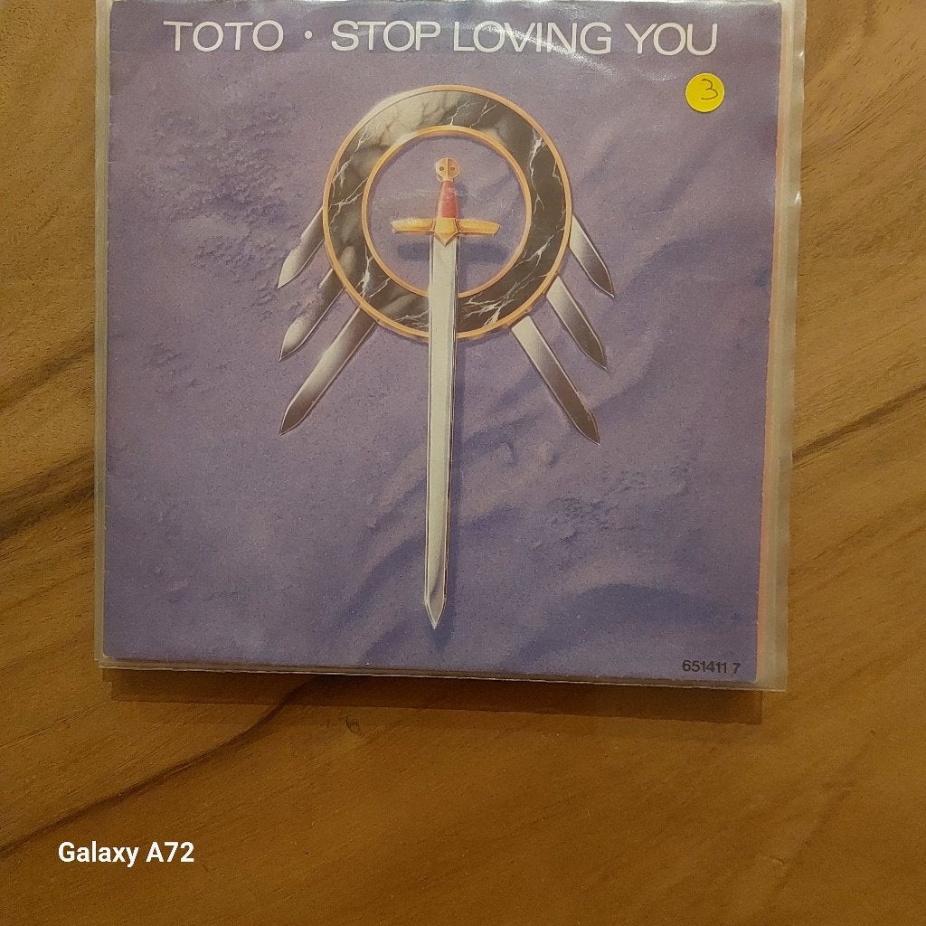 toto stop loving you, Gebruikt, 7 inch, Ophalen of Verzenden, Rock en Metal