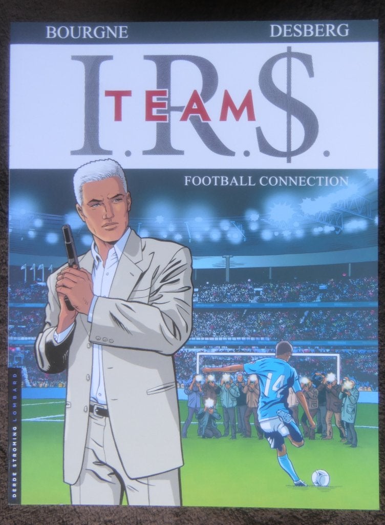 IRS Team  Football Connection album nr 1, Ophalen, Eén stripboek, Zo goed als nieuw, Bourgne & Desberg