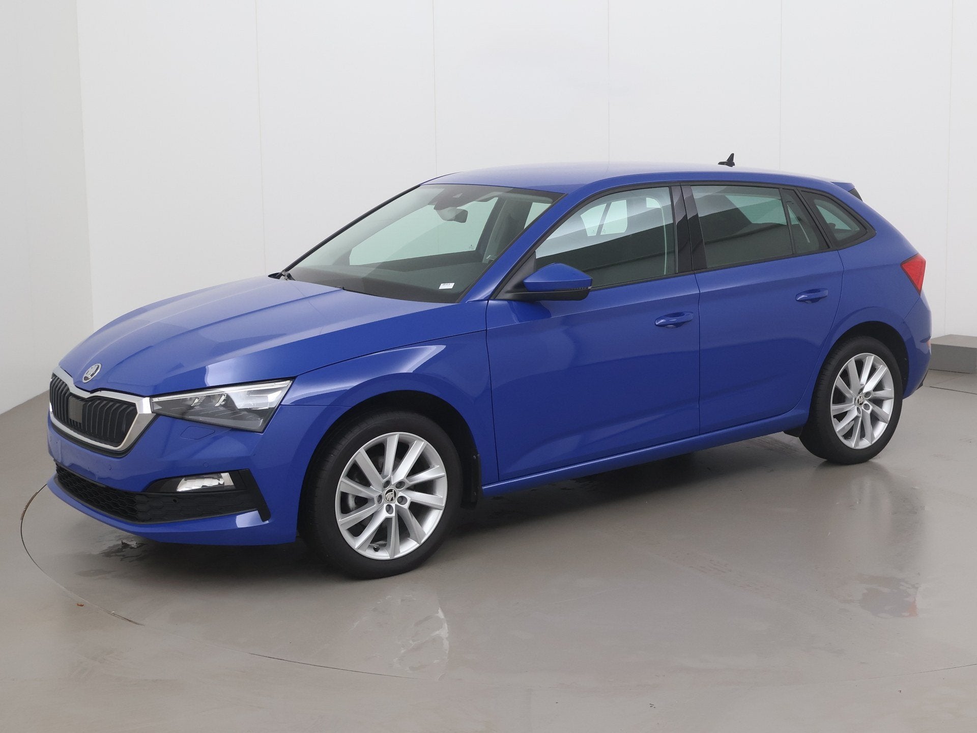 Skoda Scala TSI style 115, Auto's, Skoda, Scala, Airconditioning, Blauw, Bedrijf