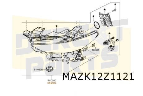 Mazda 3 (3/19-) Koplamp Links (LED) Origineel! BGKM51040, -, Verzenden, -, Nieuw