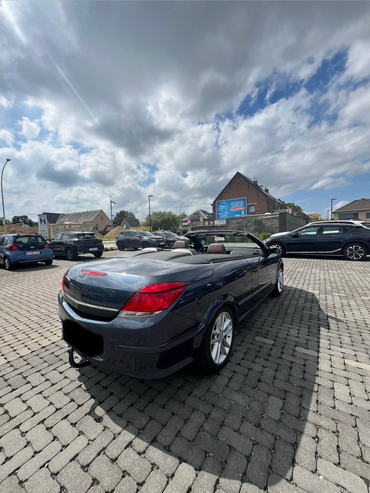 Opel Astra Cabrio 1.6, Auto's, Automatische klimaatregeling, Cabriolet, Leder, Overige kleuren