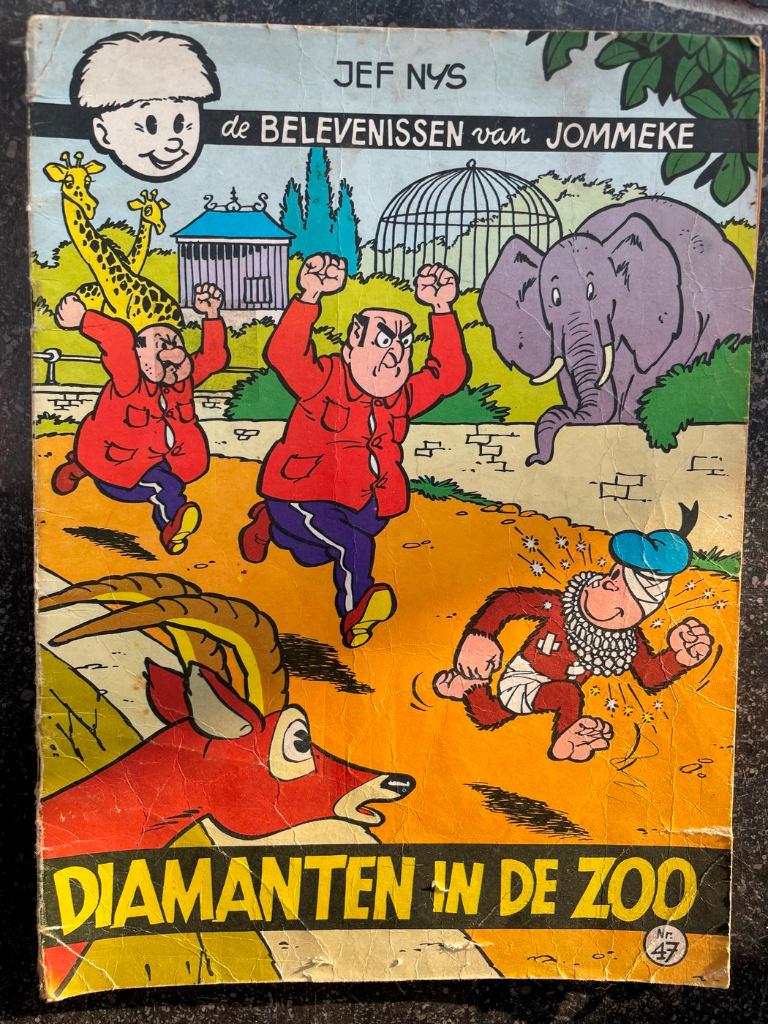 4 strips van Jommeke, Boeken, Stripverhalen, Ophalen of Verzenden