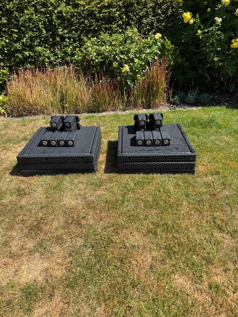 Ligbedden tuin allibert, Ophalen, Gebruikt, Kunststof