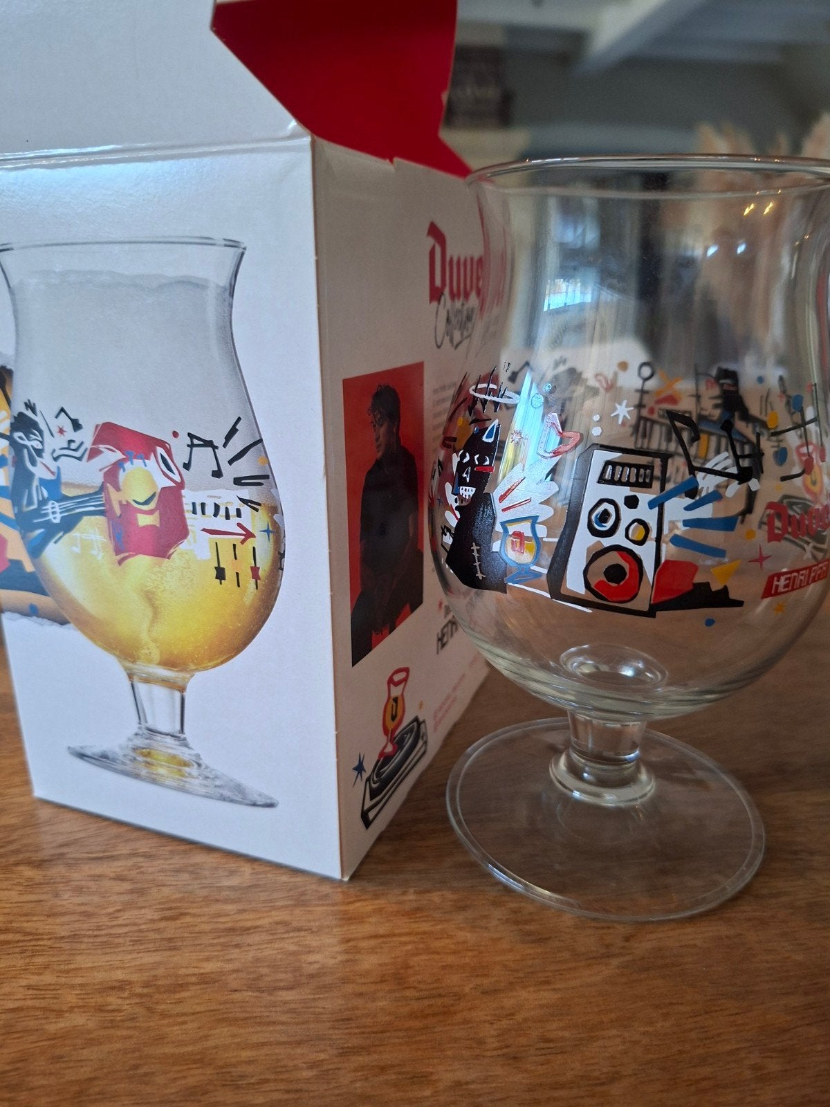 DUVEL GLAS  HENRI PFR, Verzamelen, Ophalen of Verzenden, Nieuw, Bierglas