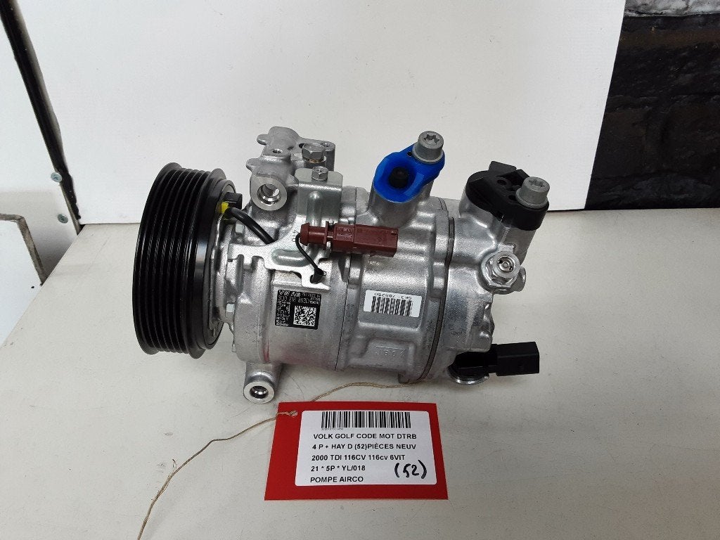 COMPRESSEUR CLIMATISATION Golf VIII (CD1) (3Q0816803D), Volkswagen, Volkswagen AG, Utilisé, Kundenbetreuung@volkswagen.de