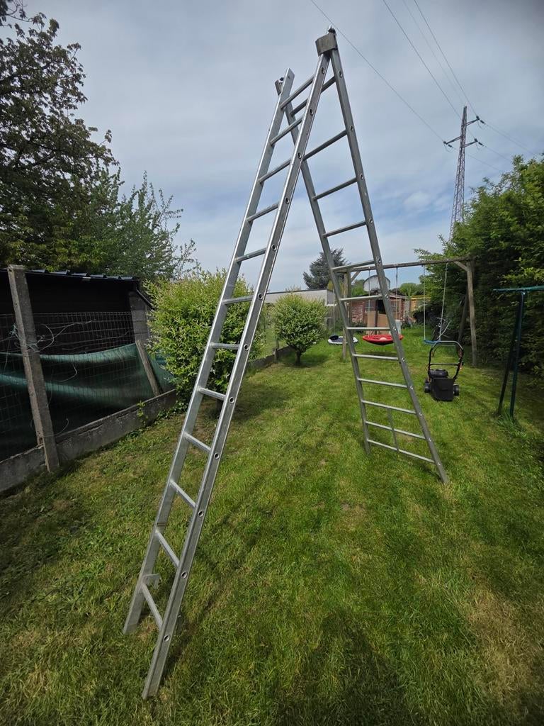 ladder dubbel, Ophalen