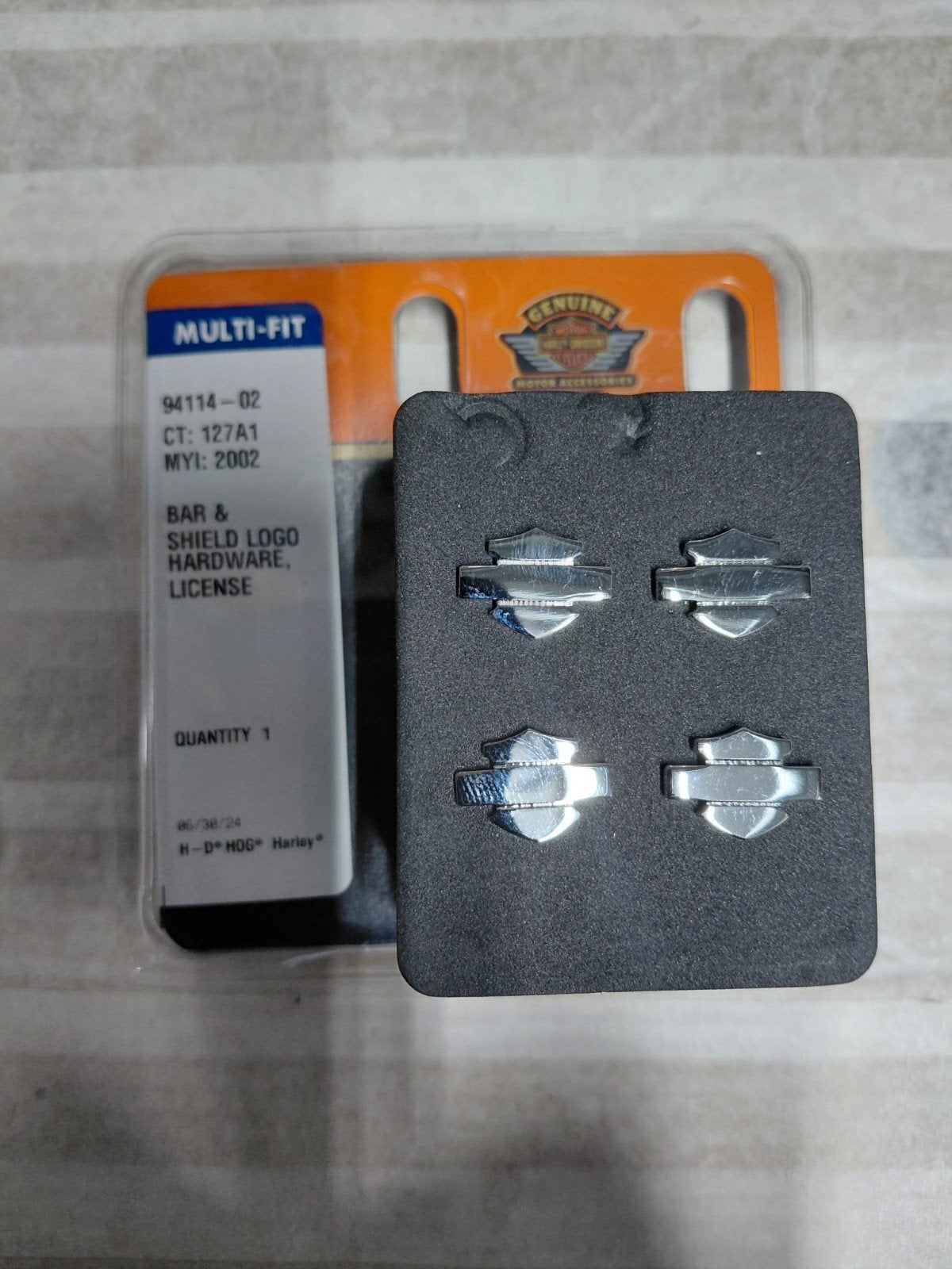Nummerplaatbevestiging Harley Davidson, Motoren, Ophalen of Verzenden, Nieuw