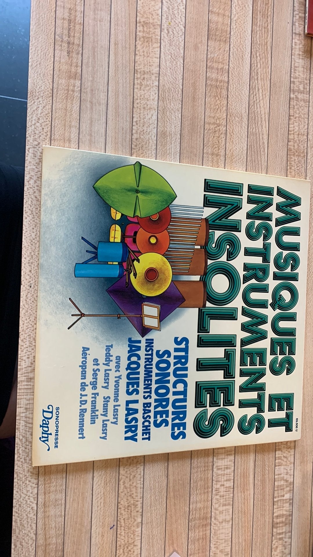 Musiques et instruments insolites lp, Cd's en Dvd's, Ophalen, Zo goed als nieuw, LP