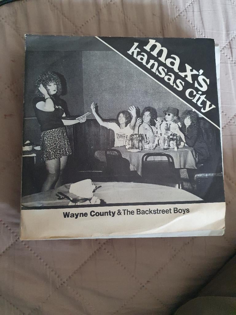 Wayne County & The Backstreet Boys–Max's Kansas City - 1976, Ophalen of Verzenden, Zo goed als nieuw, Rock en Metal