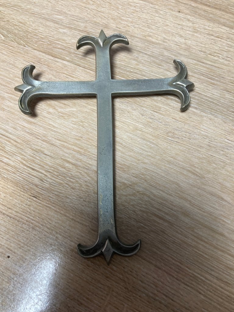 Tinnen kruisje, Ophalen of Verzenden