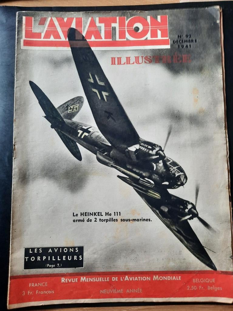 L'aviation illustrée décembre 1941, Enlèvement ou Envoi