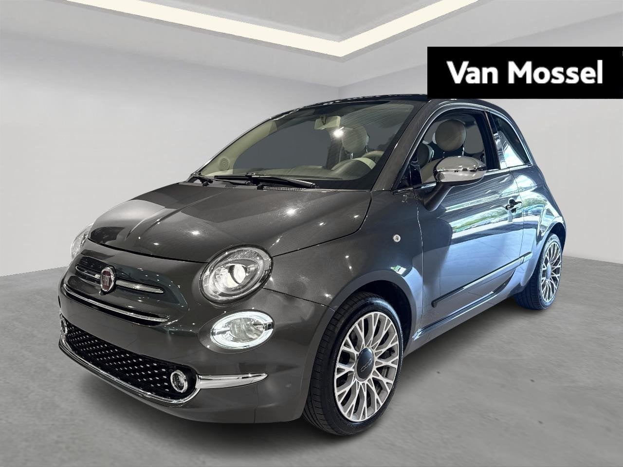 Fiat 500 1.2 8v 69hp Lounge, Autos, Fiat, Argent ou Gris, Achat, Euro 6, Entreprise