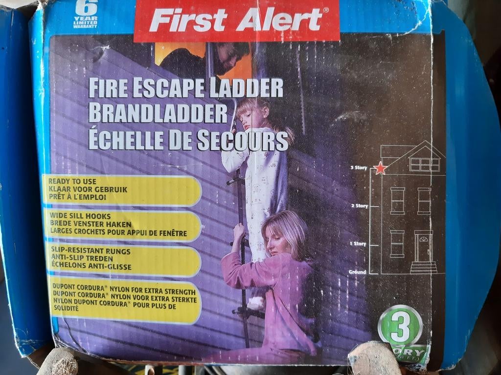 eerste hulp brandladder!, Ophalen, Ladder