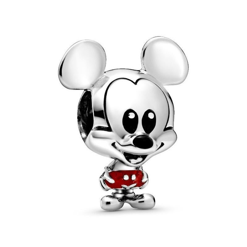 Pandora Nieuwe Disney bedel Mickey Mouse sterling, Pandora, Nieuw, Ophalen of Verzenden, 1 bedel