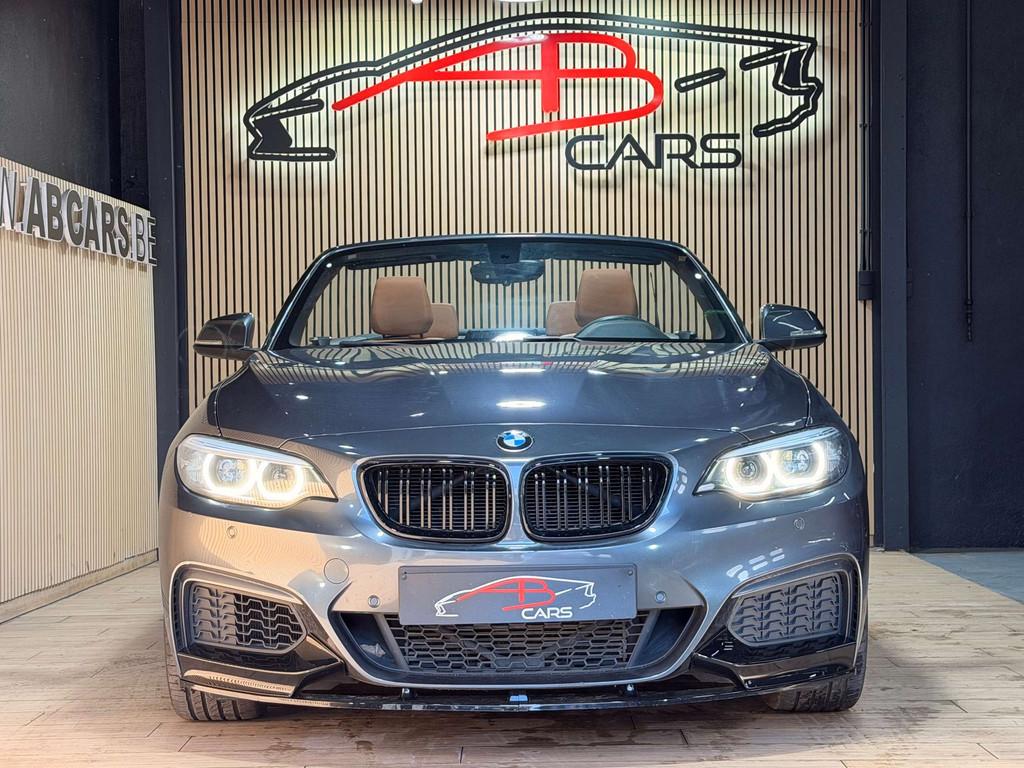 BMW 2 Serie 218 IA * CABRIOLET PACK M PERFORMANCE * GAR 12 M, Autos, Argent ou Gris, Entreprise, Cabriolet, 34 g/km