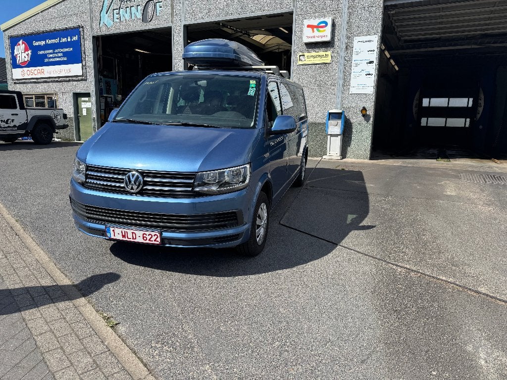 VW Caravelle 2,0L diesel 102pk 2019 192000km 23900€, Auto's, Volkswagen, Voorwielaandrijving, 4 cilinders, Blauw, 9 zetels