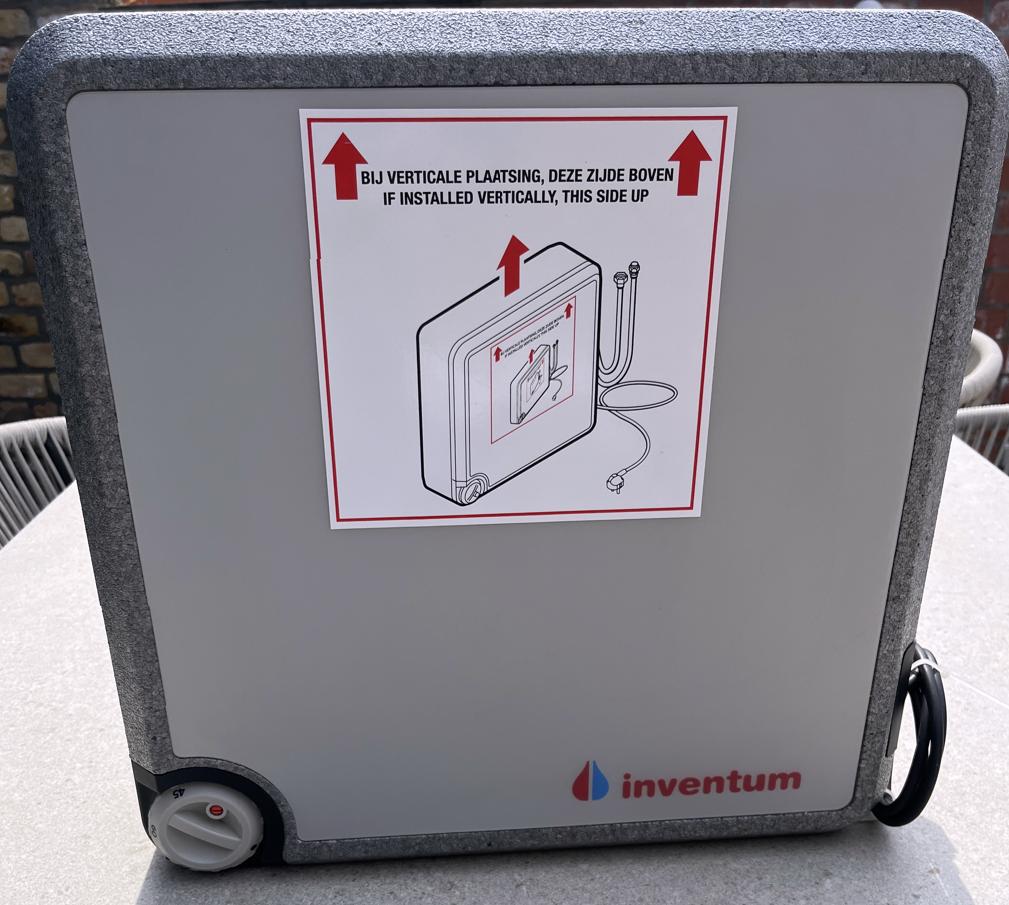 Inventum Modesto keukenboiler (achter plint), Doe-het-zelf en Bouw, Chauffageketels en Boilers, Gebruikt, Boiler, Minder dan 20 liter