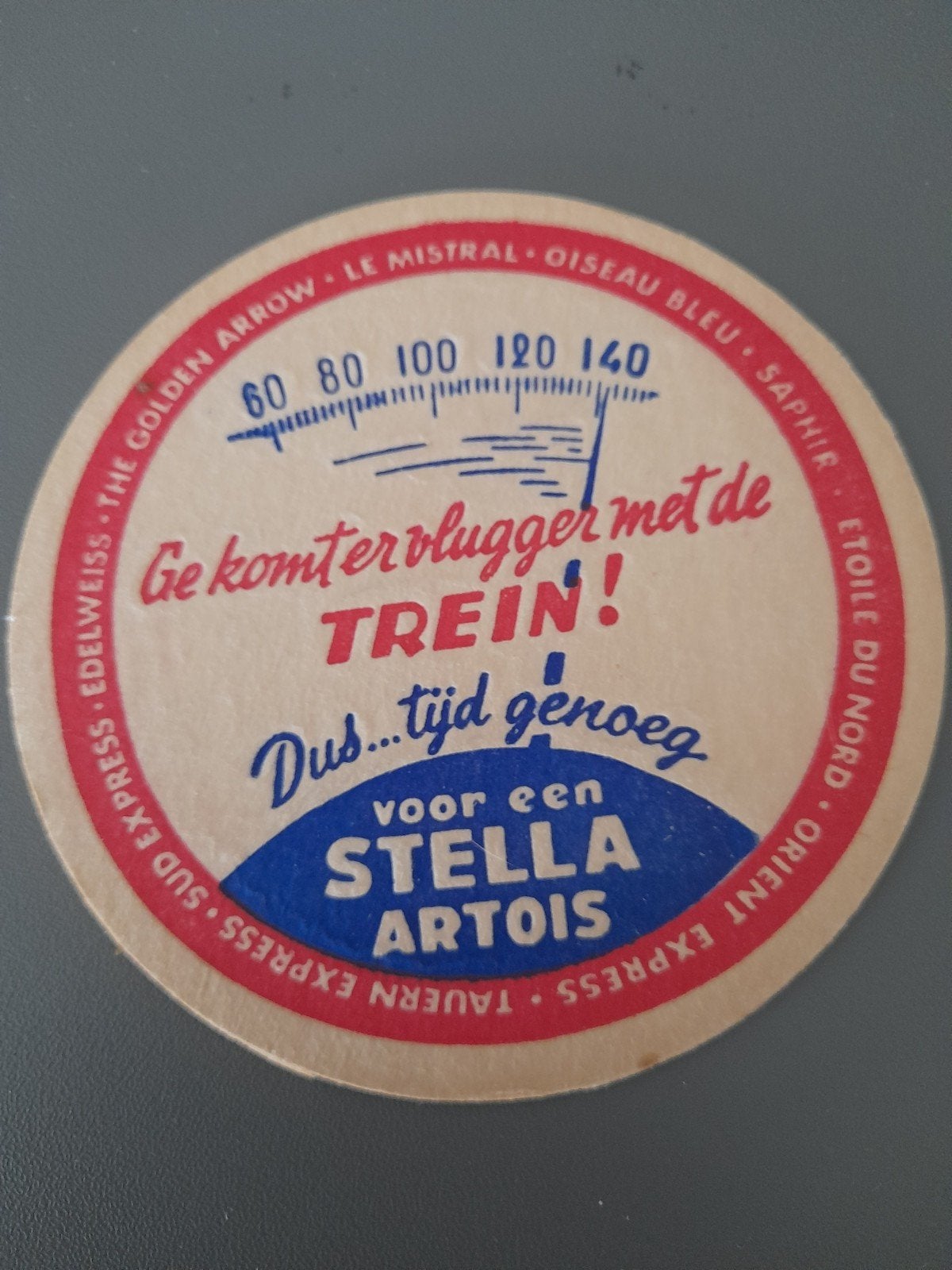 Tapis à bière recto-verso Stella Artois, Enlèvement ou Envoi, Stella Artois