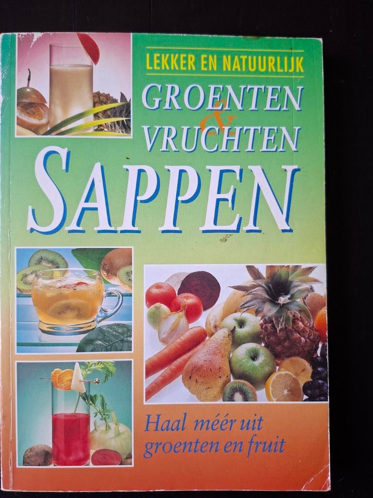 Lekker en natuurlijk groenten en vruchten sappen, Boeken, Kookboeken, Ophalen