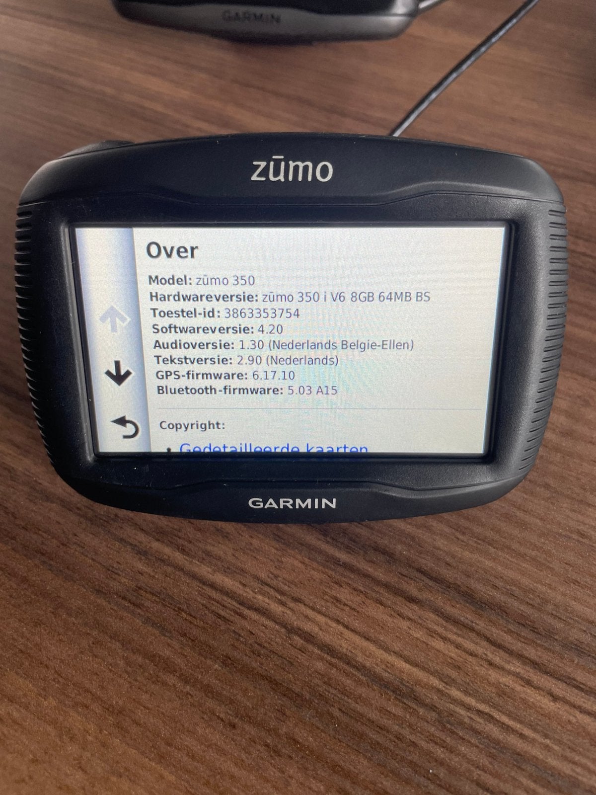 Garmin zũmo 350, Motoren, Accessoires | Navigatiesystemen, Ophalen of Verzenden, Gebruikt