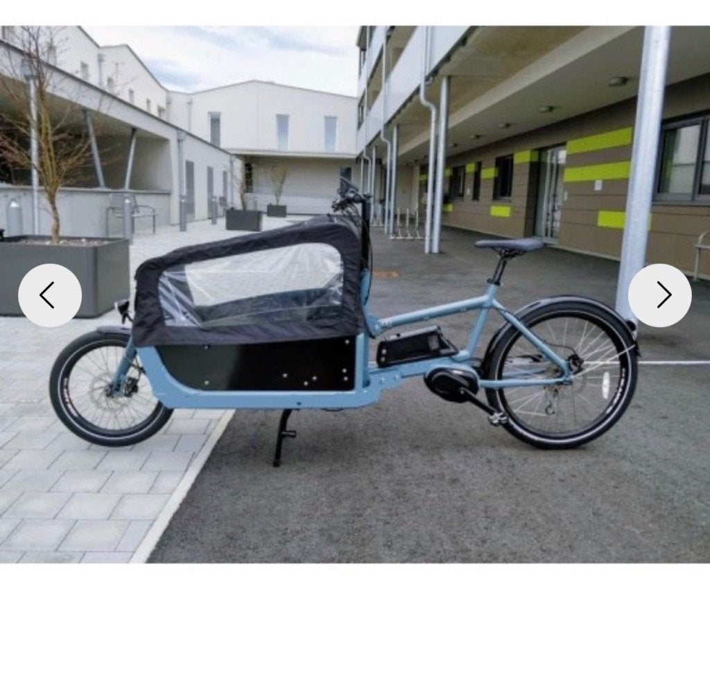 Elektrische bakfiets, Fietsen en Brommers, Fietsen | Bakfietsen, Elektrisch, Zo goed als nieuw, 2 kinderen, Ophalen