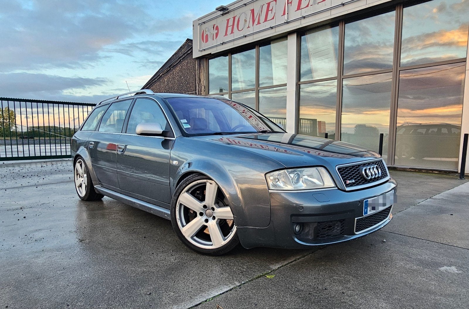 AUDI RS6 4.2L V8 450CH, Autos, Cuir, Argent ou Gris, Achat, Sièges électriques