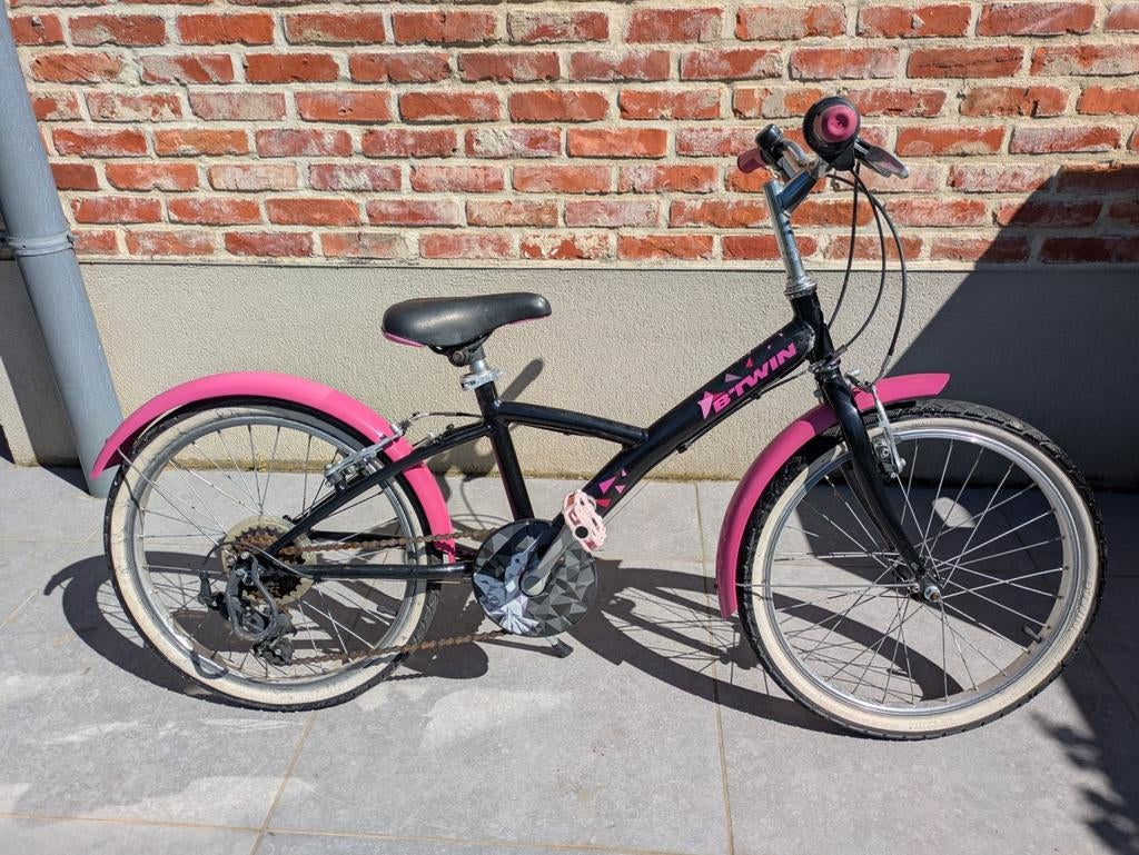 Meisjesfiets Btwin 20 inch, Fietsen en Brommers, Ophalen