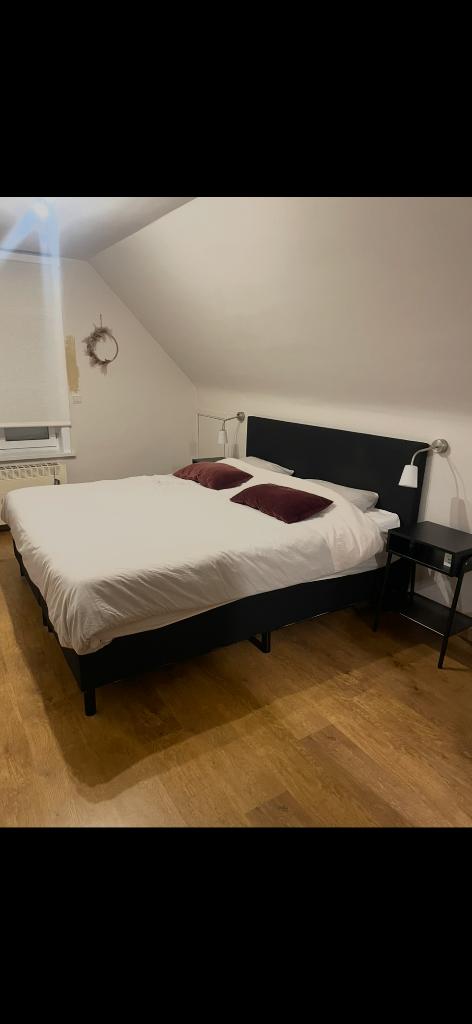 Bed box, Ophalen, Gebruikt, Zwart, Tweepersoons