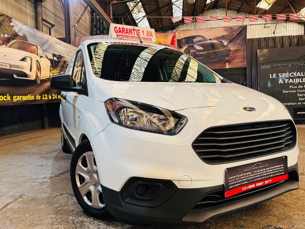 Ford Transit Courrier 1.5TDCI CarPlay Airco GPS, Cuir, Achat, Euro 6, Entreprise