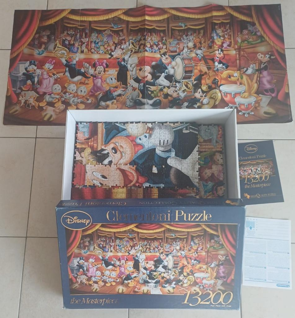 puzzel volwassenen Walt Disney: The Masterpiece 13200stukjes, Hobby en Vrije tijd, Ophalen, Meer dan 1500 stukjes, Zo goed als nieuw