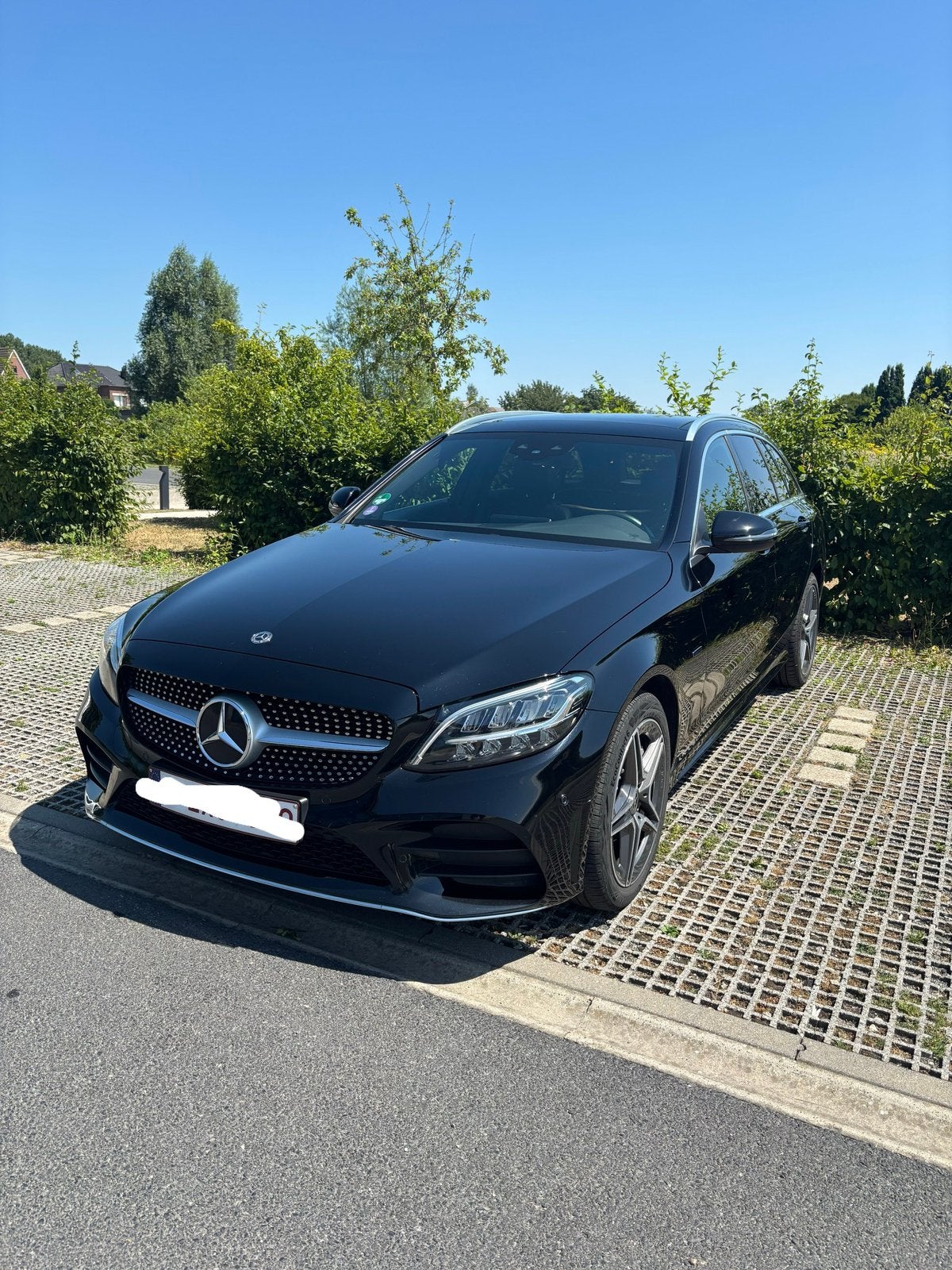 Mercedes C300de PHEV AMG line, Autos, Cuir, Achat, Euro 6, Carnet d'entretien