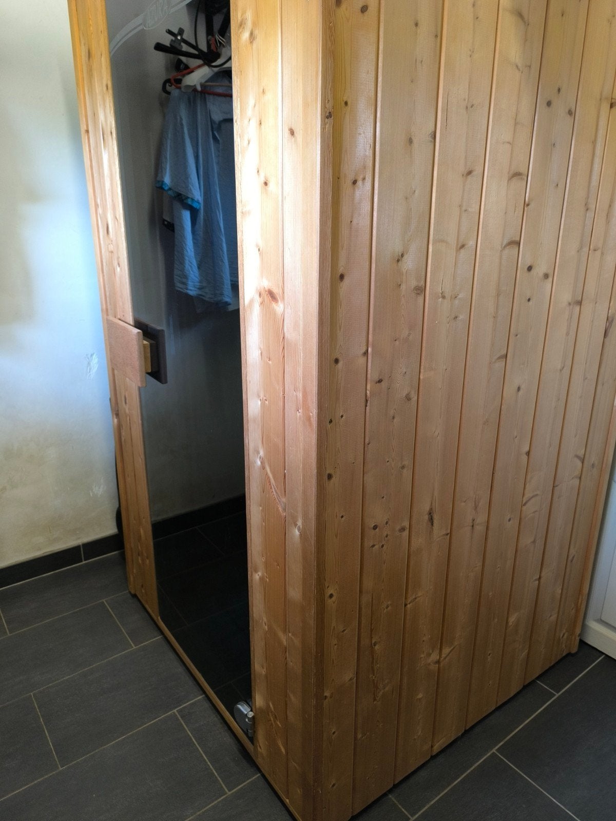 Cabine infrarouge, Sports & Fitness, Enlèvement, Utilisé, Infrarouge, Sauna complet