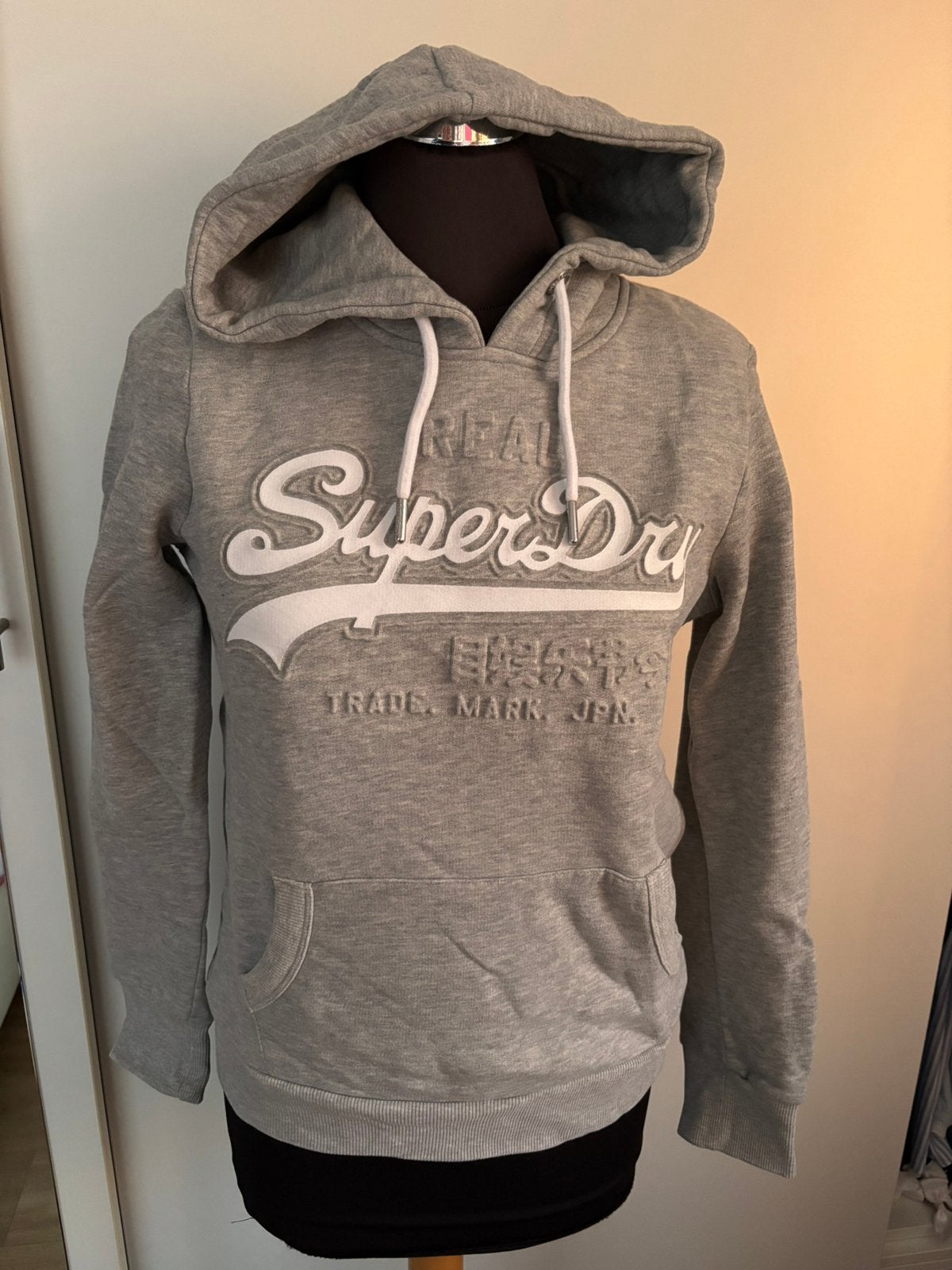 Superdry grijze trui, Kleding | Dames, Ophalen of Verzenden, Zo goed als nieuw, Maat 38/40 (M), Grijs
