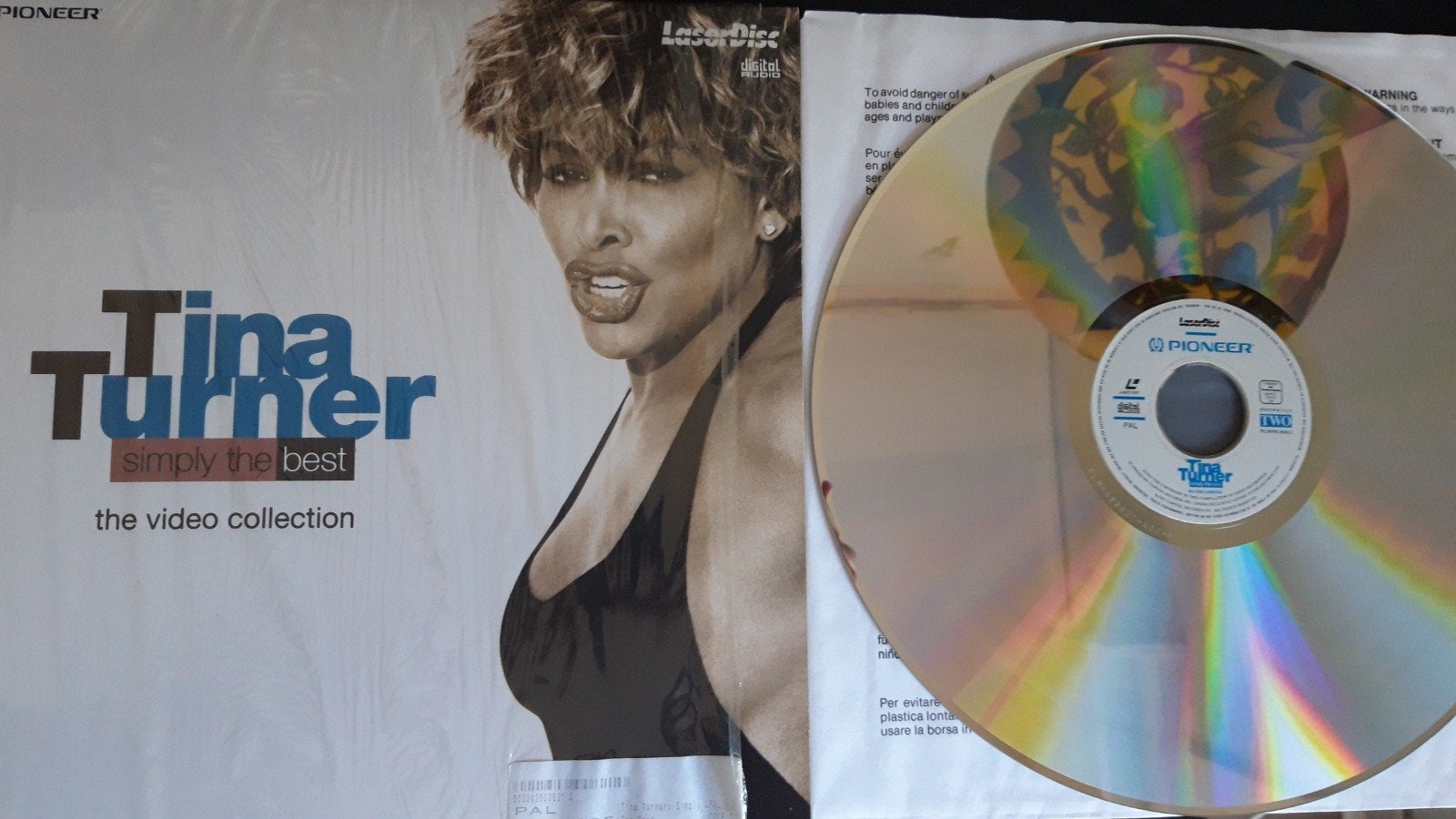 laserdisc Tina Turner, CD & DVD, Enlèvement ou Envoi